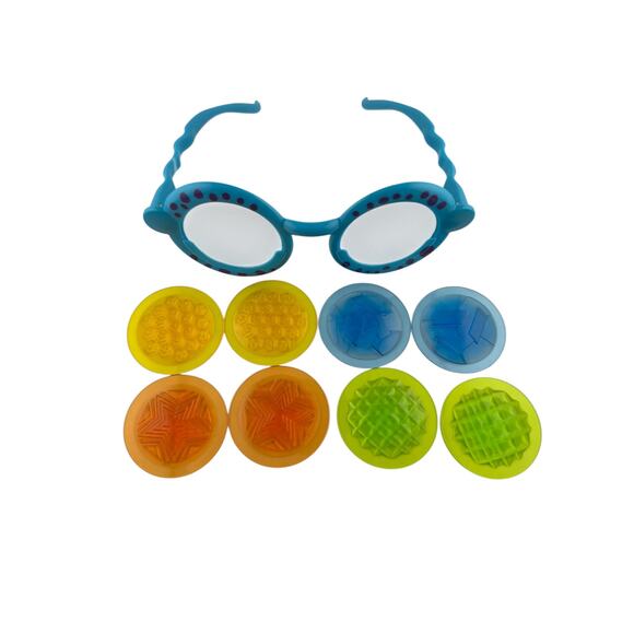 Googly Eyes Showdown Replacement Glasses & Lenses Goliath Games - Picture 1 of 2